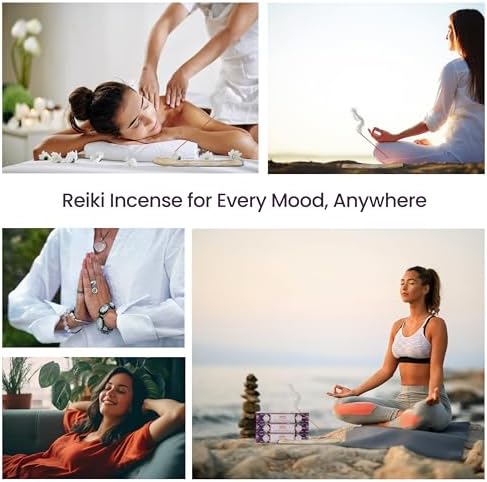 Satya Reiki Incense Sticks 15gmx12 Pack with Raajsee Holder
