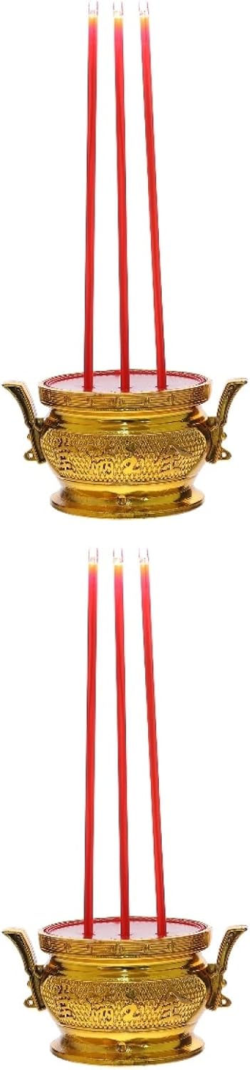 Buddha Style Electronic Incense Burner with LED Light