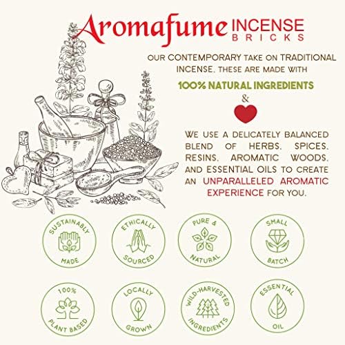 Aromafume Spiritual Awareness Incense Brick Set