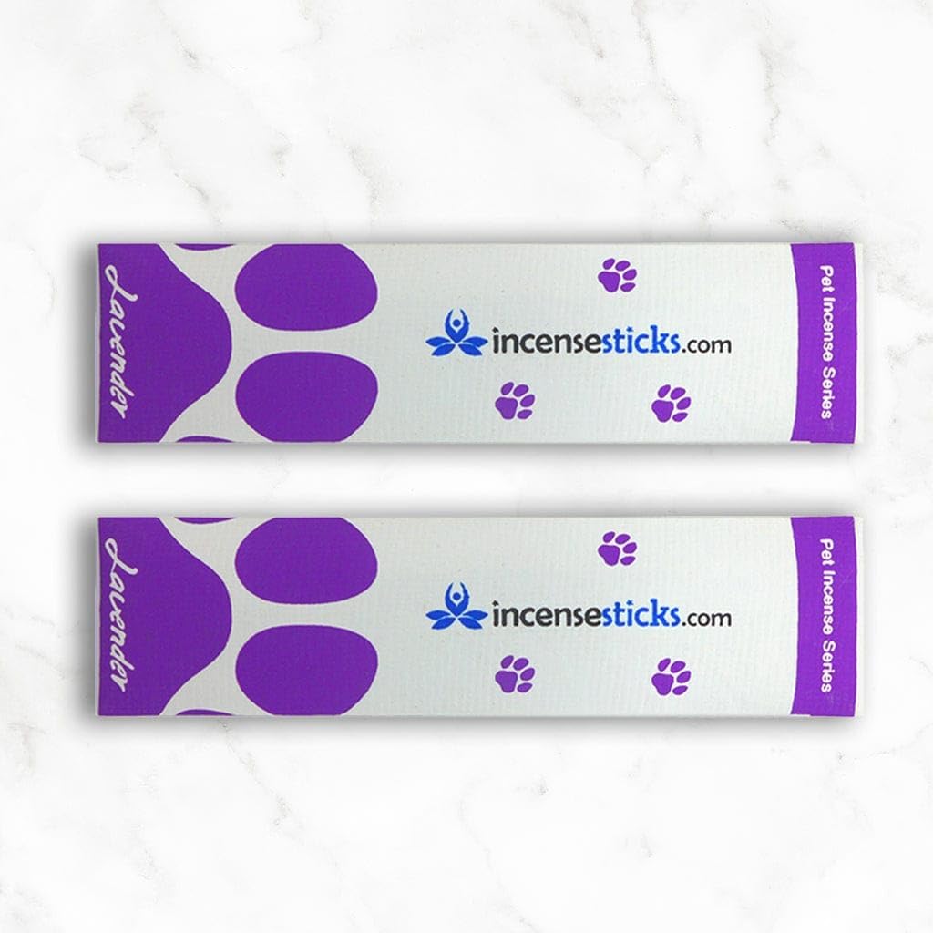 Pet Friendly Lavender Incense Sticks - 2 Packs of 10