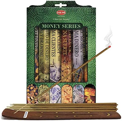 Hem Incense Sticks Variety Pack with Holder 1