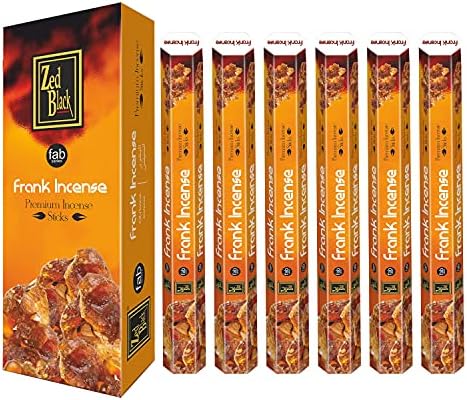 ZED Black Frank Incense Sticks 120 Pack