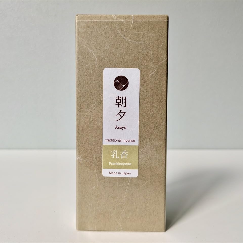Asayu Japan Frankincense Incense Sticks for Yoga and Meditation
