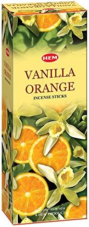 HEM Vanilla Orange Incense Sticks 120 Count
