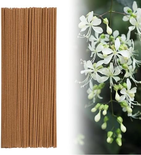 Ceoighe 210 Sticks Sandalwood Incense 6 Inch Pure Natural for Meditation and Relaxation