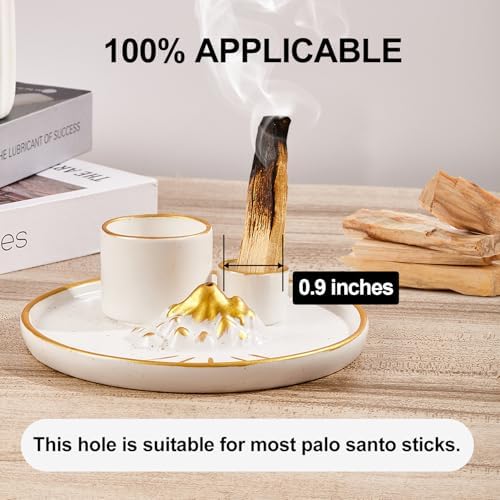 5 in 1 Incense Holder with Candle and Ash Catcher
