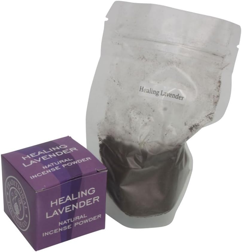 Healing Lavender Natural Incense Powder 34 Oz