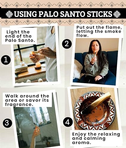 Pachakahespy Premium Palo Santo Sticks 20 Pack