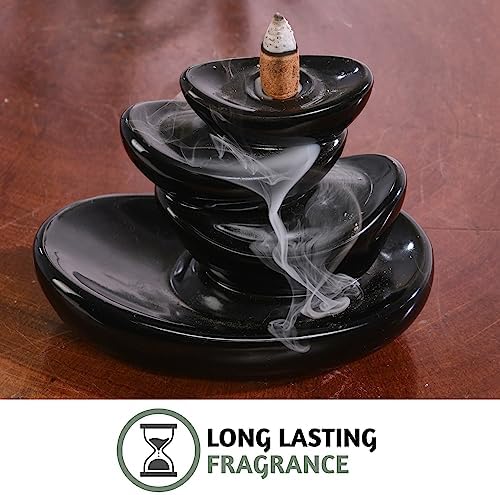 Folkulture Backflow Incense Cones Set of 6 for Meditation