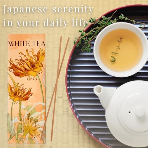 Japanese White Tea Jasmine Musk Grapefruit Incense Sticks 60pcs