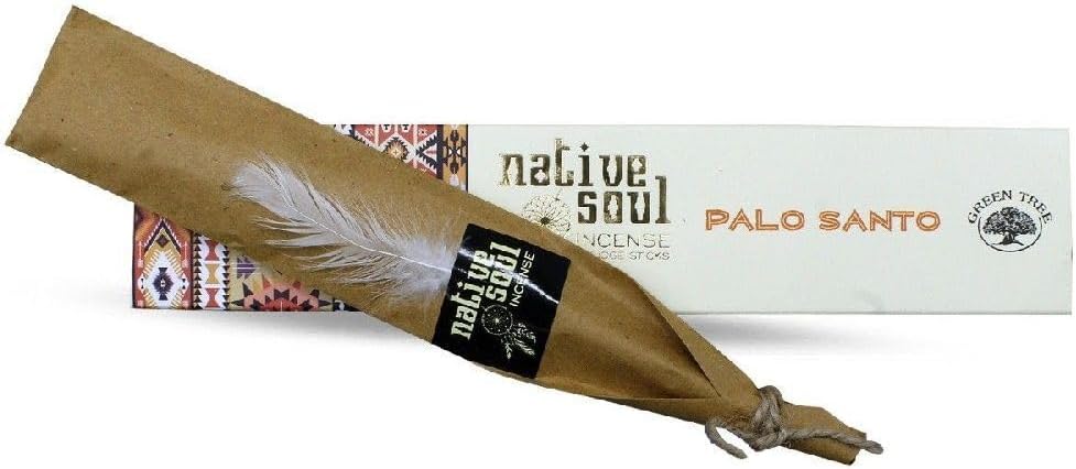 Native Soul Palo Santo Incense Sticks 12 Pack Green Tree