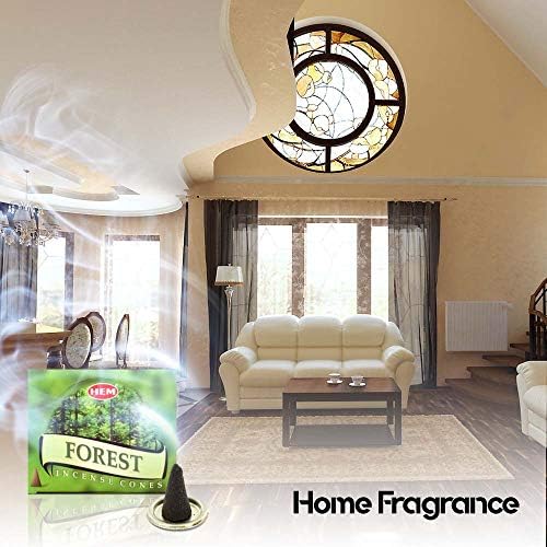 HEM Forest Pack of 12 Incense Cones Boxes 10 Each