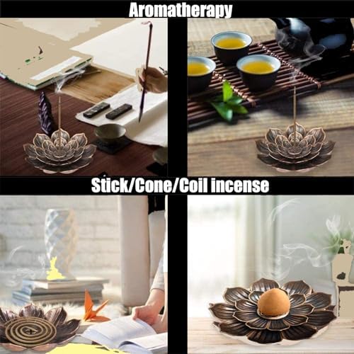 Citronella Incense Cones 50 Pack With Backflow Holder