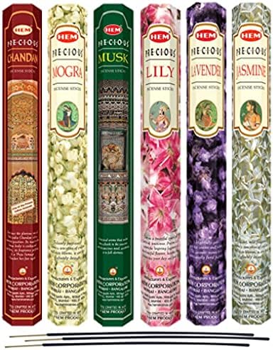 Toms Incense Six Popular Scents 120 Sticks Total