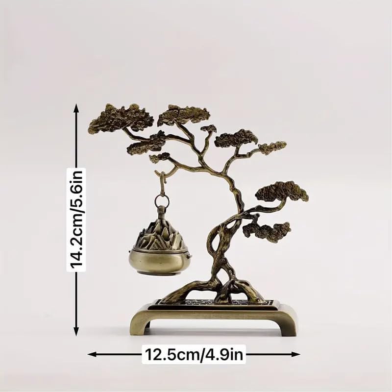 Ximimark 1pc Chinese Style Tree Incense Holder