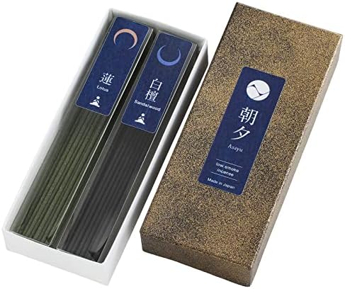 Asayu Japan Low Smoke Incense Sticks Yoga Set