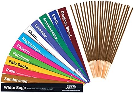 Natural Choice Sampler Variety Pack 24 Incense Sticks