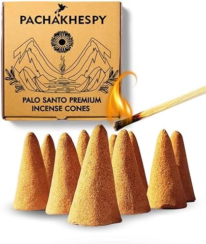 Pachakhespy Palo Santo Incense Cones 10 Per Box