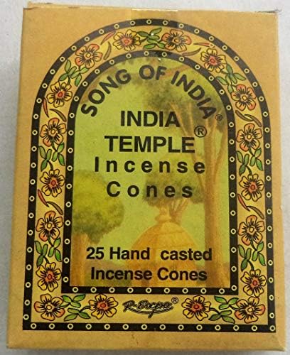 Song of India India Temple Incense Cones 150 Total