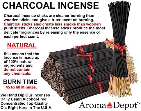 Aroma Depot Relax Vibes 11 Inch Incense Sticks Variety Set 500 Pack