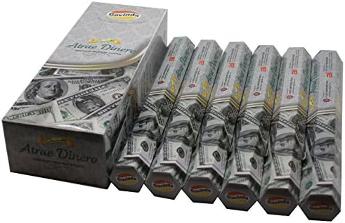Govinda Incense 120 Premium Sticks Attract Money