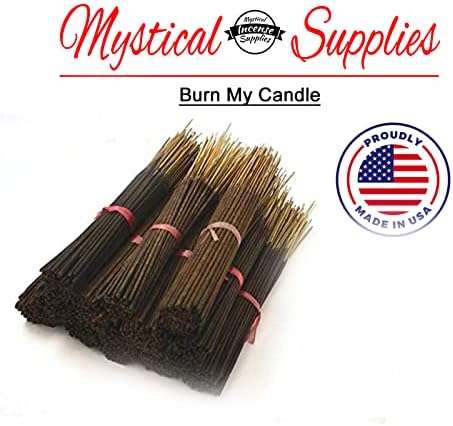 Citronella 11 Inch Hand Dipped Incense Sticks - Long Burn 45-60 Min 50 Sticks Pack