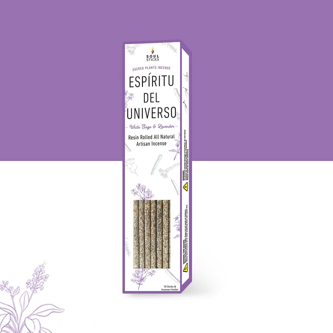 Soul Sticks 10pcs White Sage Lavender Incense Sticks