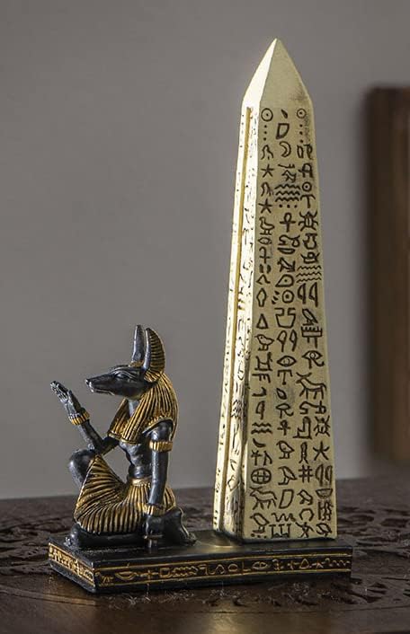 Egyptian Anubis Incense Holder Resin Figurine Decor