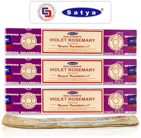 Satya Sai Baba Incense Sticks - 45g Pack with Holder