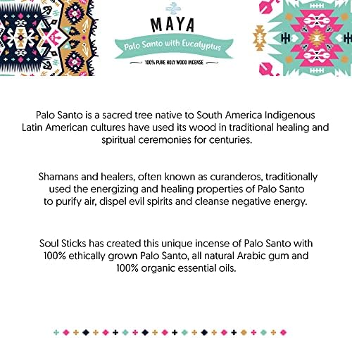 SOUL STICKS Palo Santo Incense Sticks 6 Pack