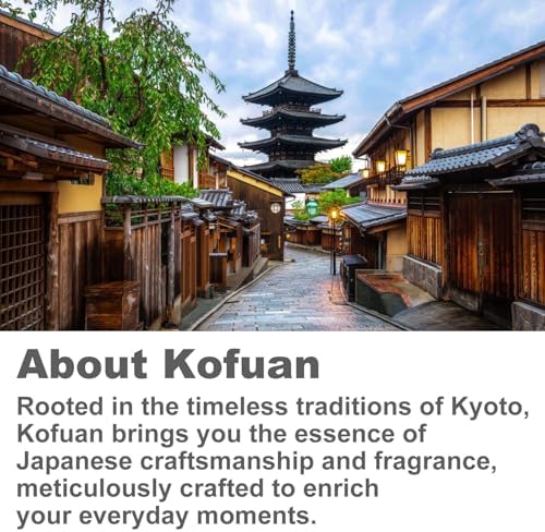 Kofuan Japanese Incense Sticks Sandalwood 40 Sticks Meditation Relaxation Stress Relief
