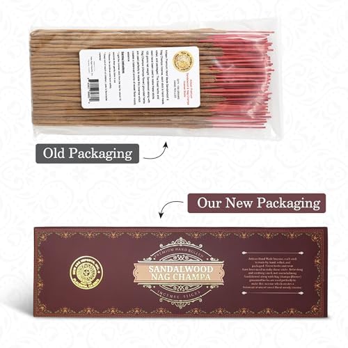 Premium Sandalwood Nag Champa Incense Sticks 90-100 pcs Pack