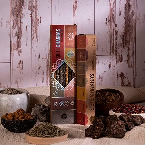 7 Chakras Fine Incense Sticks Handcrafted Vegan Eco