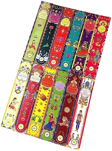 Sreevani Indian Heritage Incense Sticks Gift Pack of 12