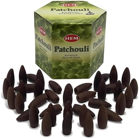Patchouli Backflow Incense Cones for Aromatic Smoke Fountain