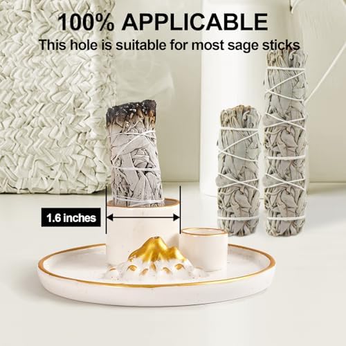 5 in 1 Incense Holder with Candle and Ash Catcher