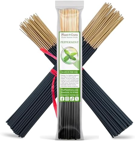 Peppermint Incense Sticks 11 - 85-100 Sticks Bundle