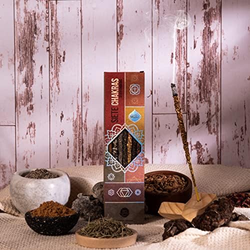 7 Chakras Fine Incense Sticks Handcrafted Vegan Eco