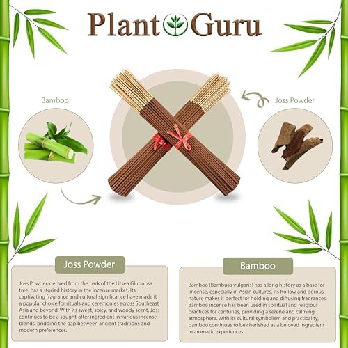300 Natural Incense Sticks 11 for DIY Aromatherapy