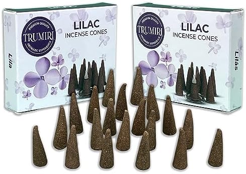 Lilac Incense Cones - 20 Cone Incense - Dual Pack