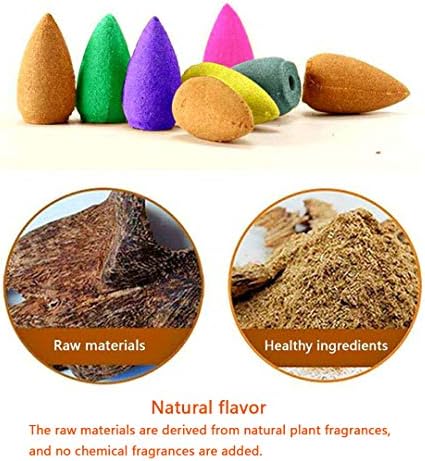 600 pcs Backflow Incense Cones for Waterfall Burner