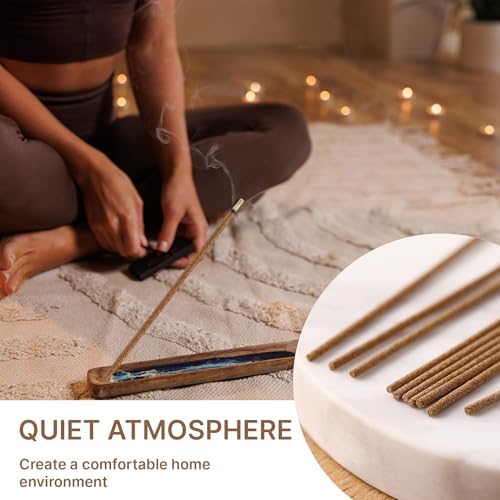 Ceoighe 210 Sticks Sandalwood Incense 6 Inch Pure Natural for Meditation and Relaxation