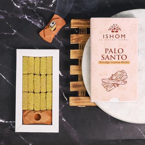 ISHOM Smudge Incense Bricks 45 Pack Combo