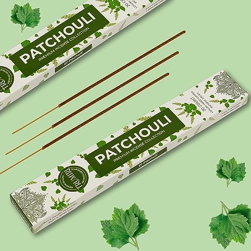 Patchouli Incense Sticks - 40 Sticks Dual Pack