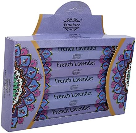 Raajsee Lavender Incense Sticks 15 Sticks x 5 Pack