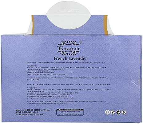 Raajsee Lavender Incense Sticks 15 Sticks x 5 Pack