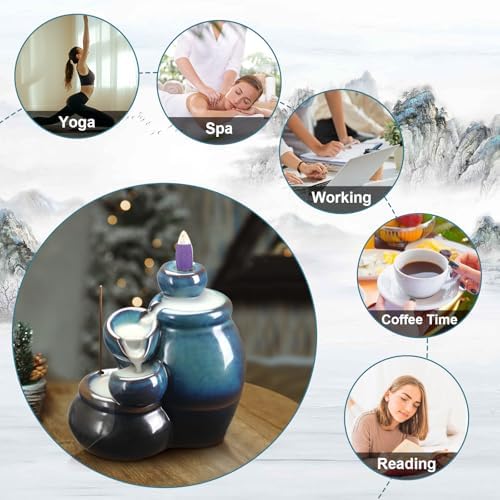 Mofunci Incense Cone Holder Waterfall