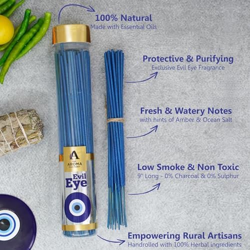 The Aroma Factory Evil Eye Nazar Kavach Incense Sticks