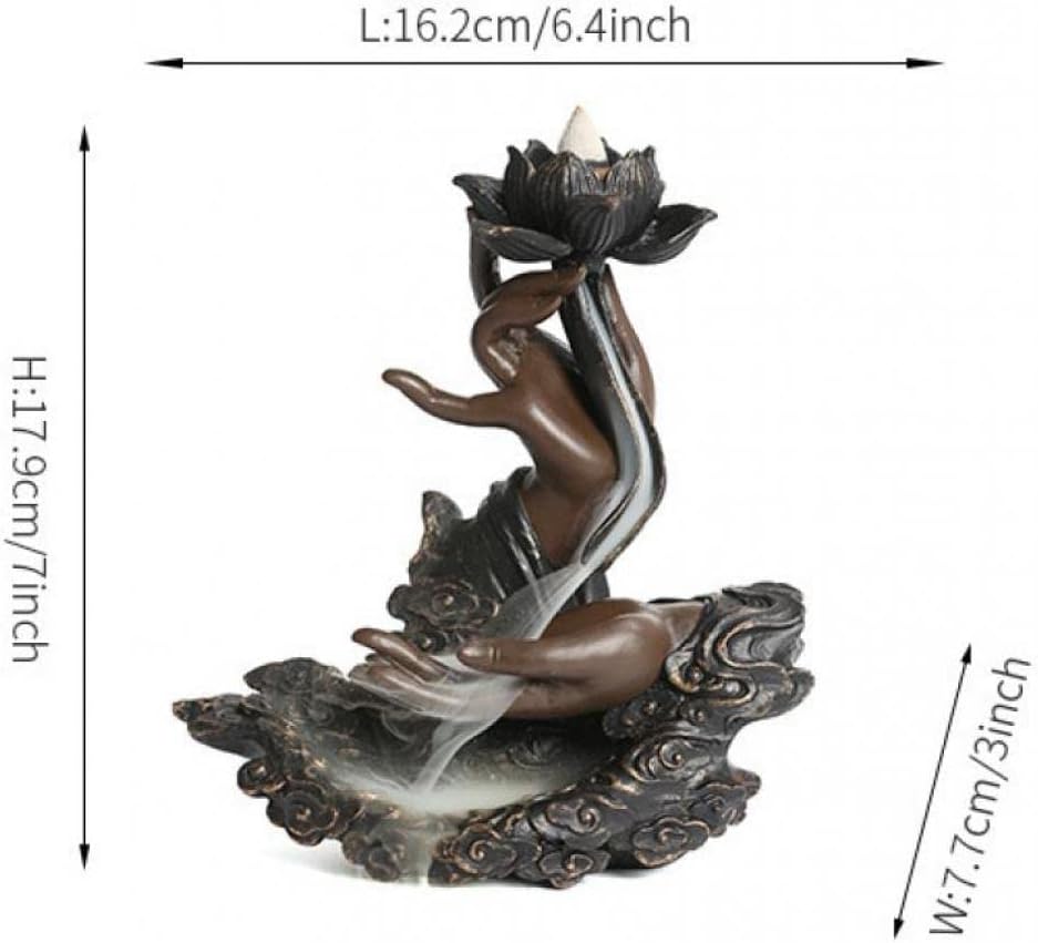 Jessie Backflow Incense Burner Set