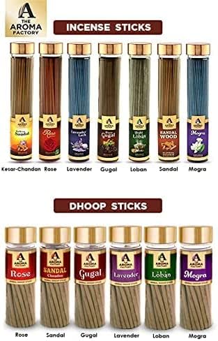 The Aroma Factory Organic Incense Sticks 5 in 1 Set